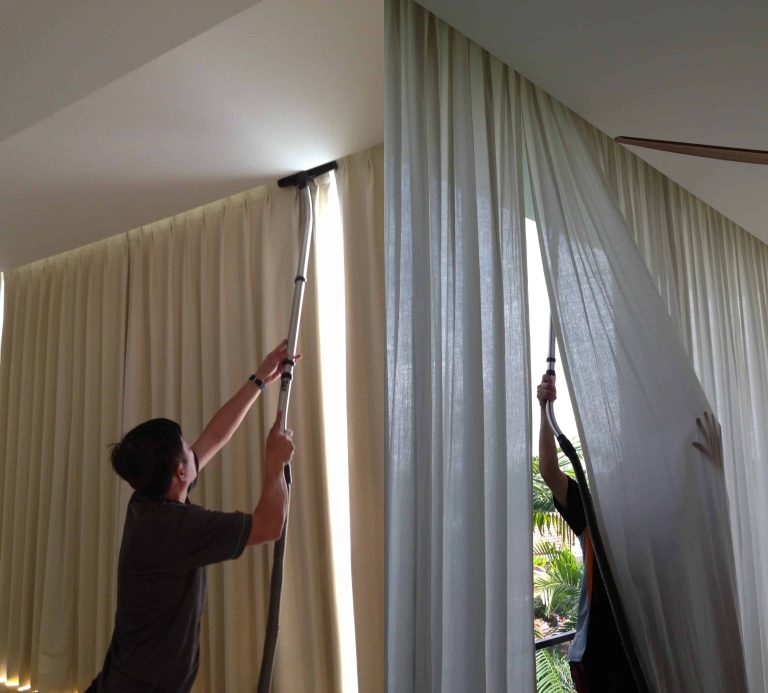 same-day curtain cleaning business bay